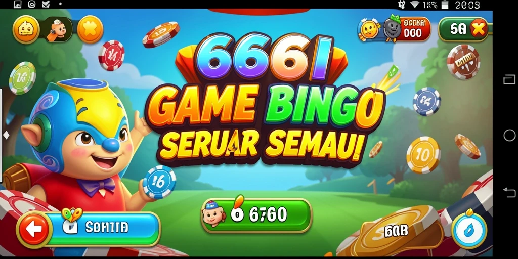 Screenshot utama 666I menampilkan gameplay seru Bingo.
