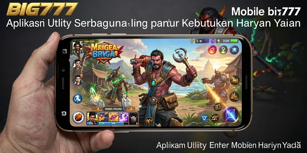 Screenshot utama BIG777 menampilkan antarmuka yang mudah digunakan.