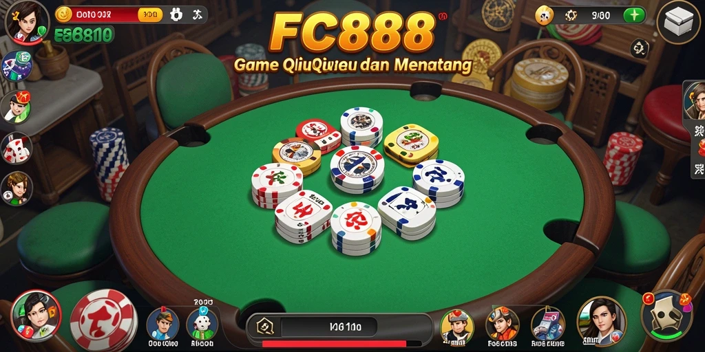 Screenshot gameplay QiuQiu FC888 yang menarik dan menghibur.