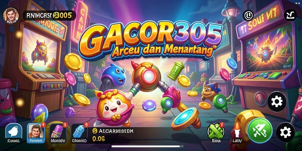 Tampilan menarik dari gameplay seru GACOR305 yang memikat.
