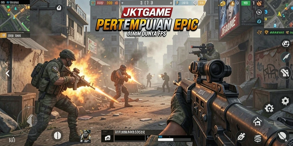 Gameplay yang menegangkan dan seru di JKTGAME dengan grafis yang memukau.
