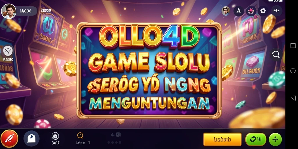 Tampilan gameplay menarik OLLO4D dengan efek visual memukau.