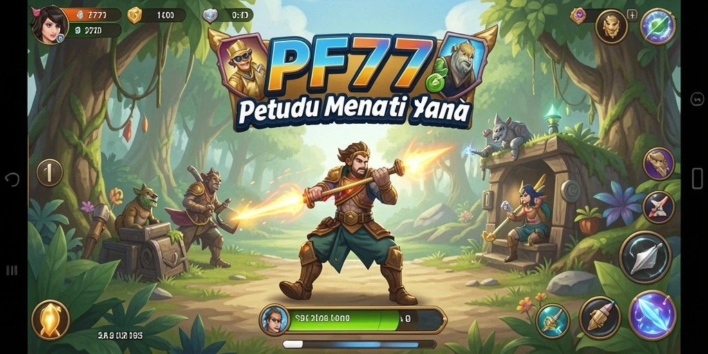 Gameplay PF777 menampilkan petualangan seru penuh tantangan.