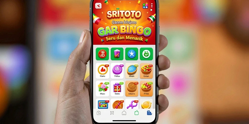 Tampilan screenshot gameplay SRITOTO yang seru di Bingo.