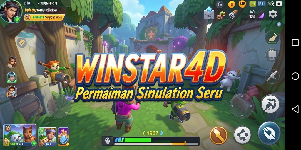 Screenshot gameplay <strong>WINSTAR4D</strong> yang menunjukkan aksi seru dalam simulasi.