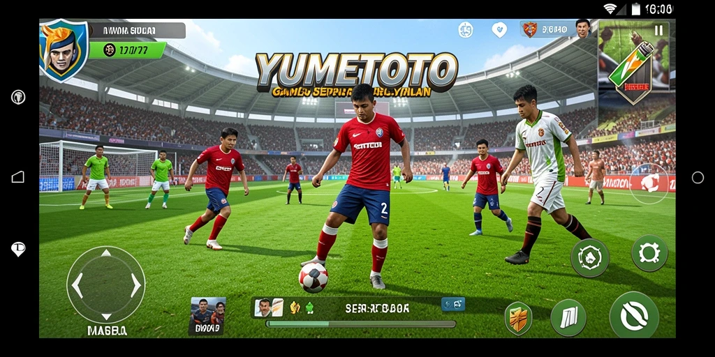 Tampilan gameplay YUMETOTO yang mengasyikkan dan penuh aksi.